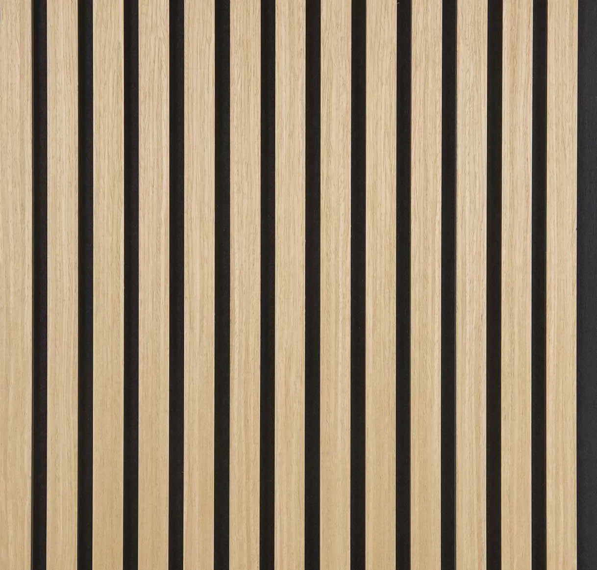 Pannello a listelli acustici Nordive™ — Quercia Affumicata (2,7 m × 1,10 m)